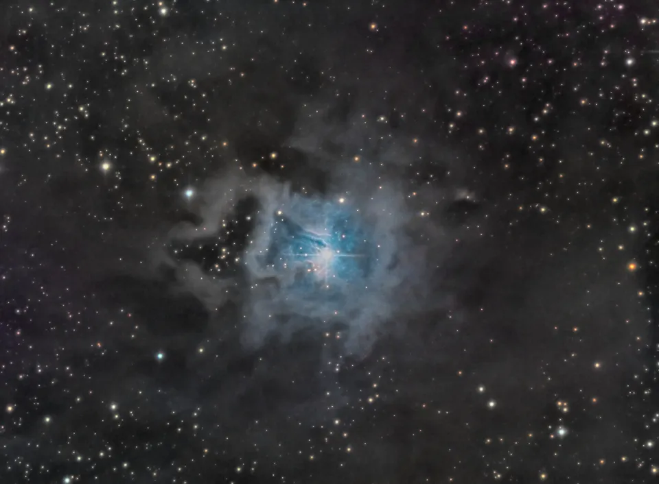 Iris Nebula: astrophotograph by Pete Lawrence