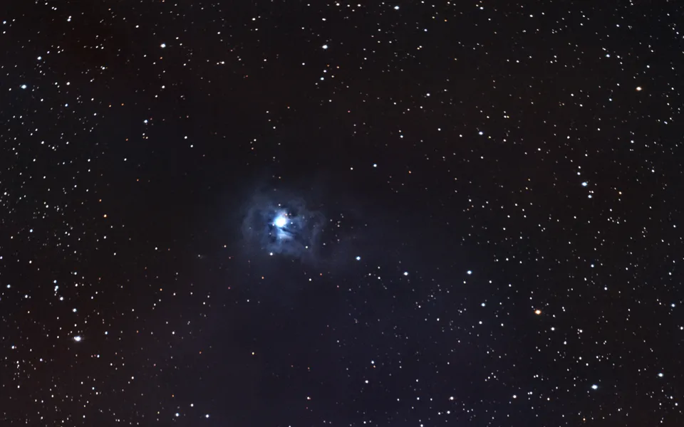 Iris Nebula: astrophotograph by Pete Lawrence