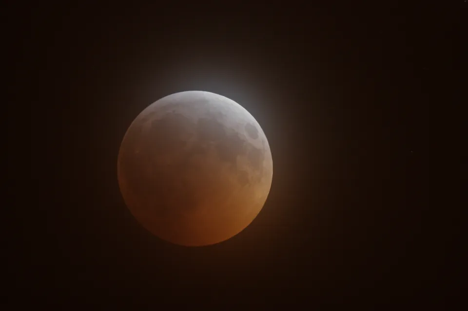 Lunar Eclipse - 21st January 2019: astrophotograph by Pete Lawrence
