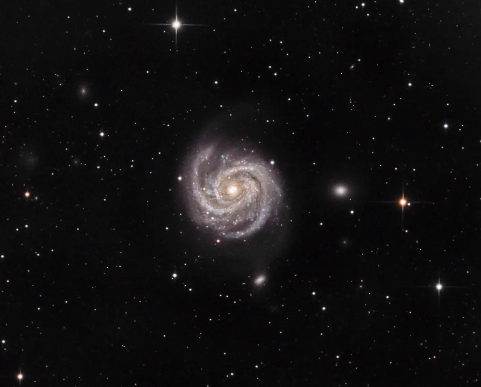 Messier 100: astrophotograph by Pete Lawrence