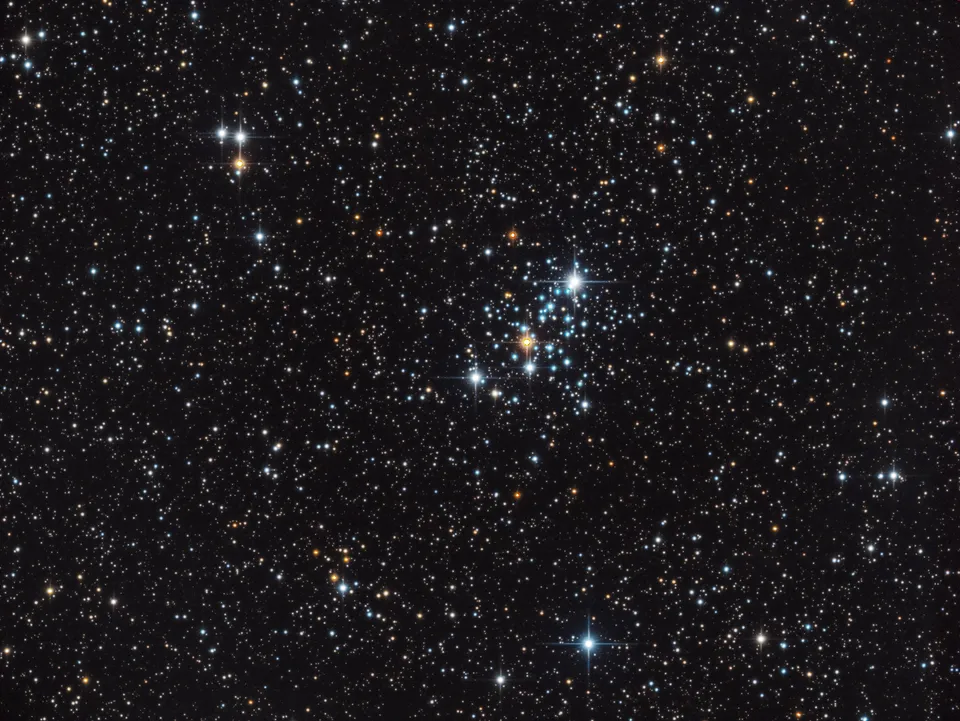 Messier 103: astrophotograph by Pete Lawrence