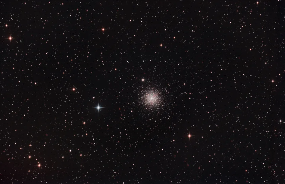 Messier 15: astrophotograph by Pete Lawrence