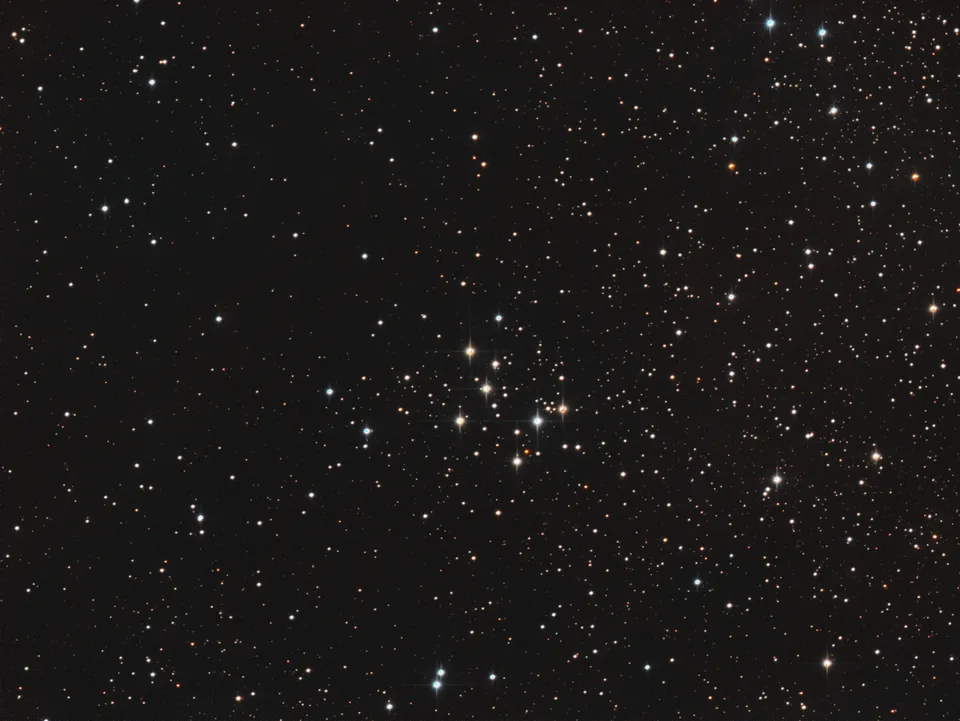 Messier 29: astrophotograph by Pete Lawrence