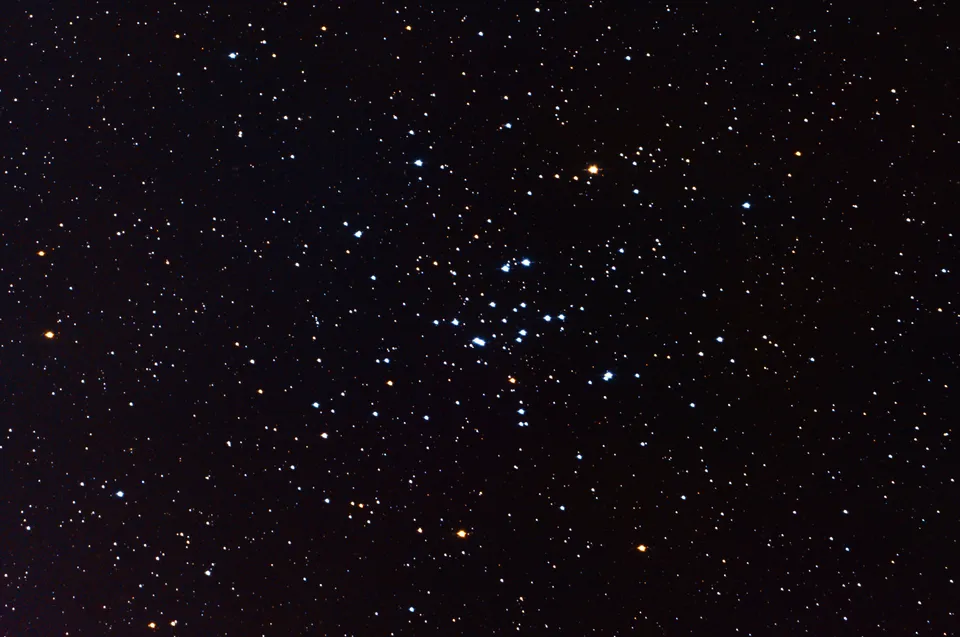 Messier 34: astrophotograph by Pete Lawrence