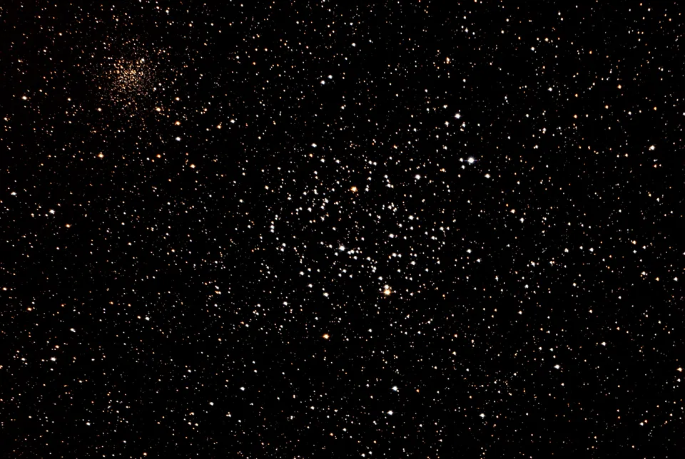 Messier 35: astrophotograph by Pete Lawrence
