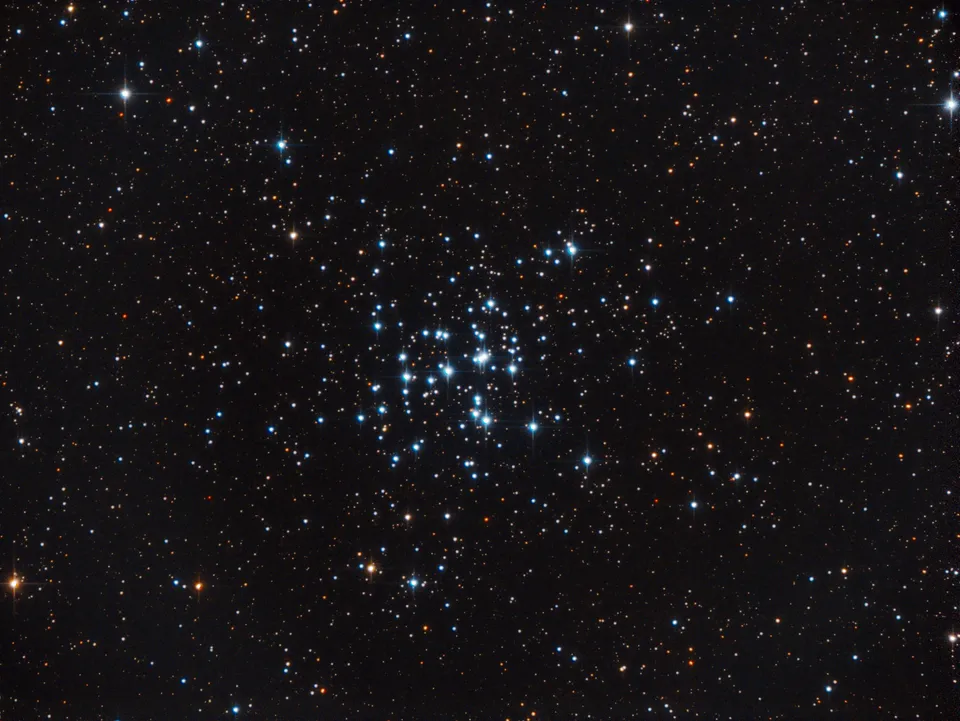Messier 36: astrophotograph by Pete Lawrence