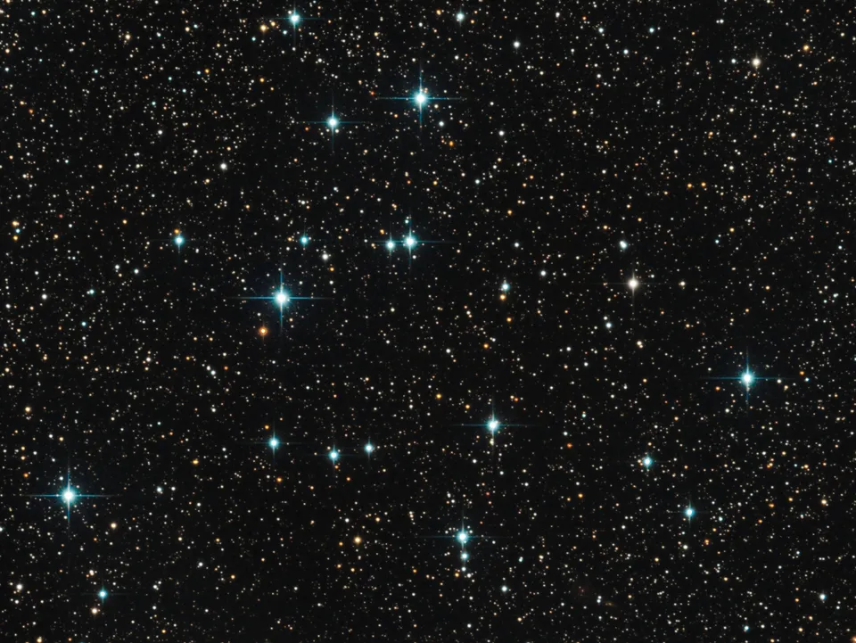 Messier 39: astrophotograph by Pete Lawrence