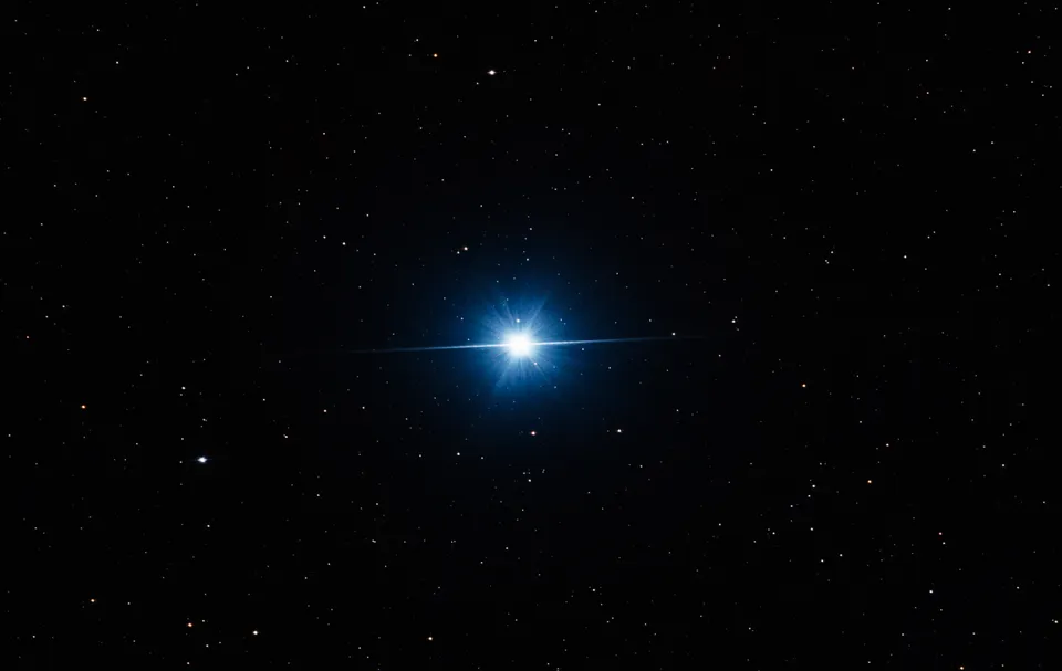 Vega: astrophotograph by Pete Lawrence